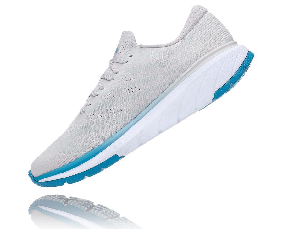 Tenis Hoka One One Masculino Branco/Azuis - Cavu 3 - 045-AOSNFM